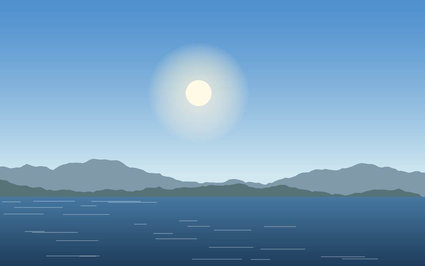 Landschapsillustratie
