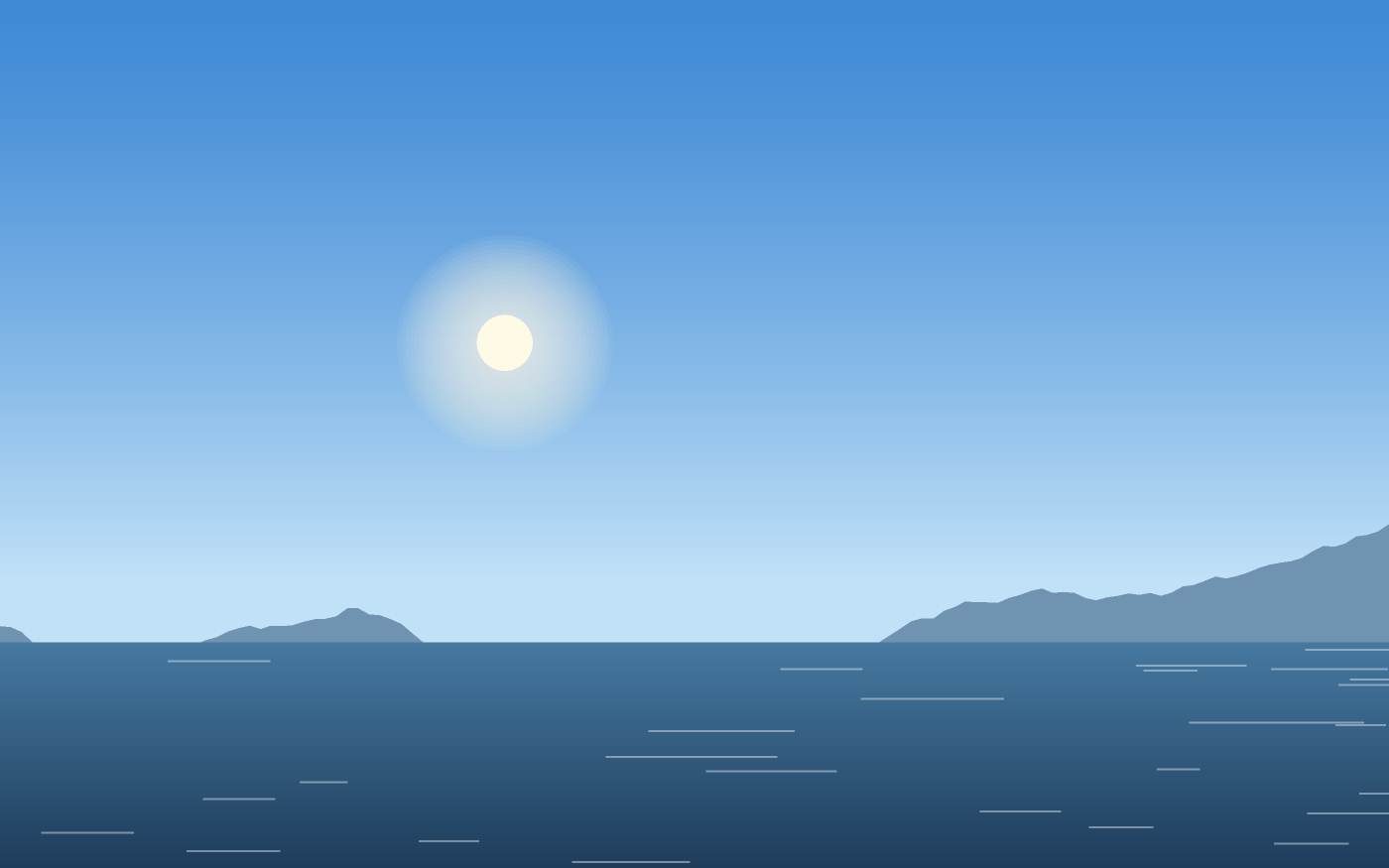 Landschapsillustratie