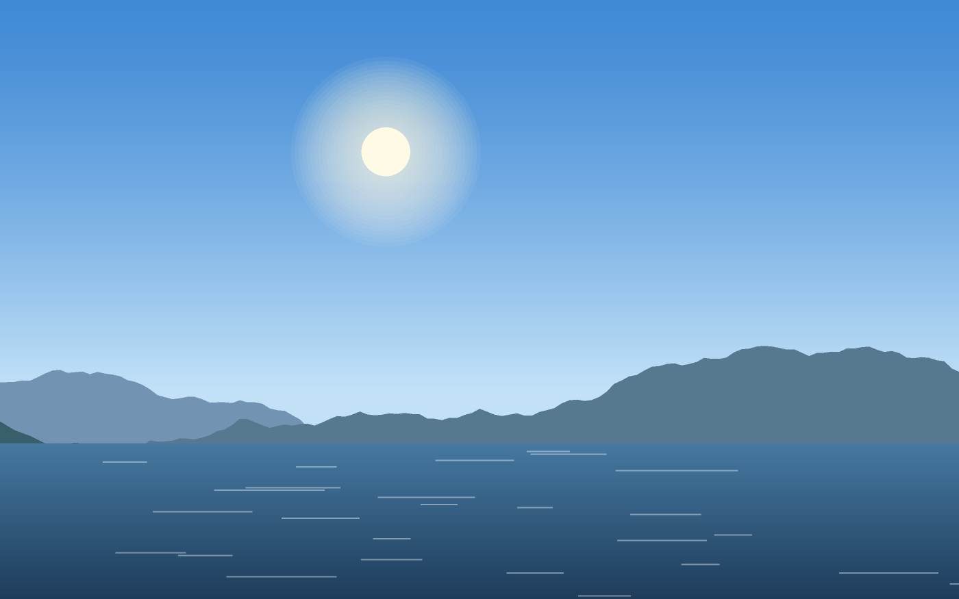 Landschaftsillustration