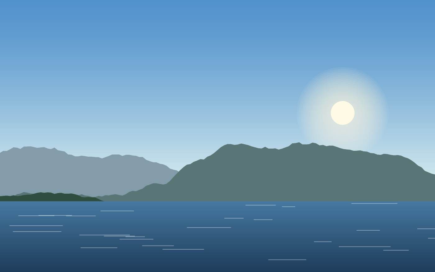 Ilustrace krajiny