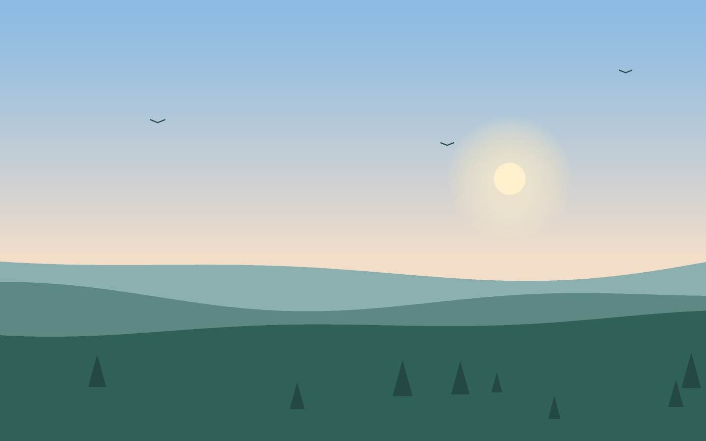 Landskabsillustration