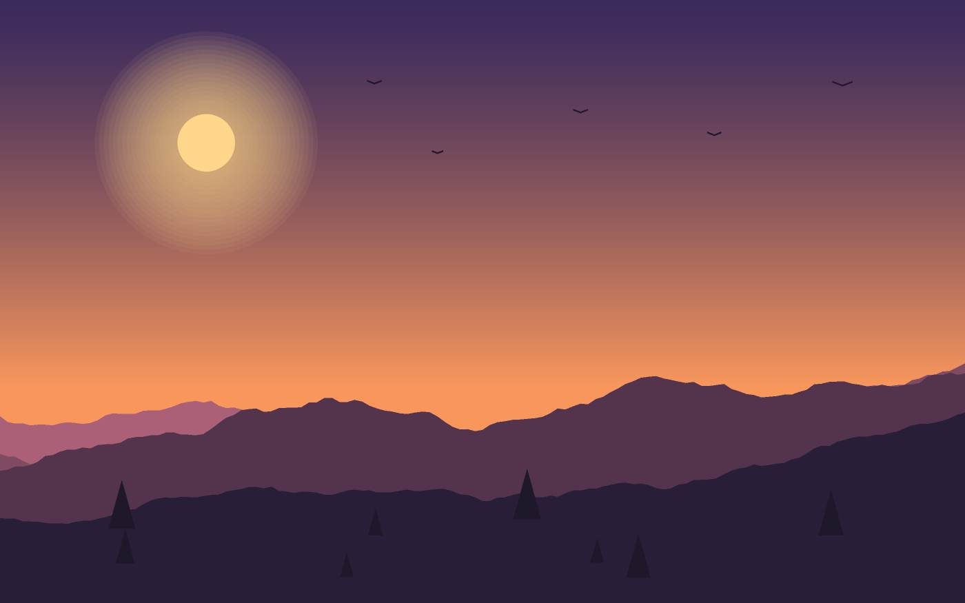 Landskabsillustration