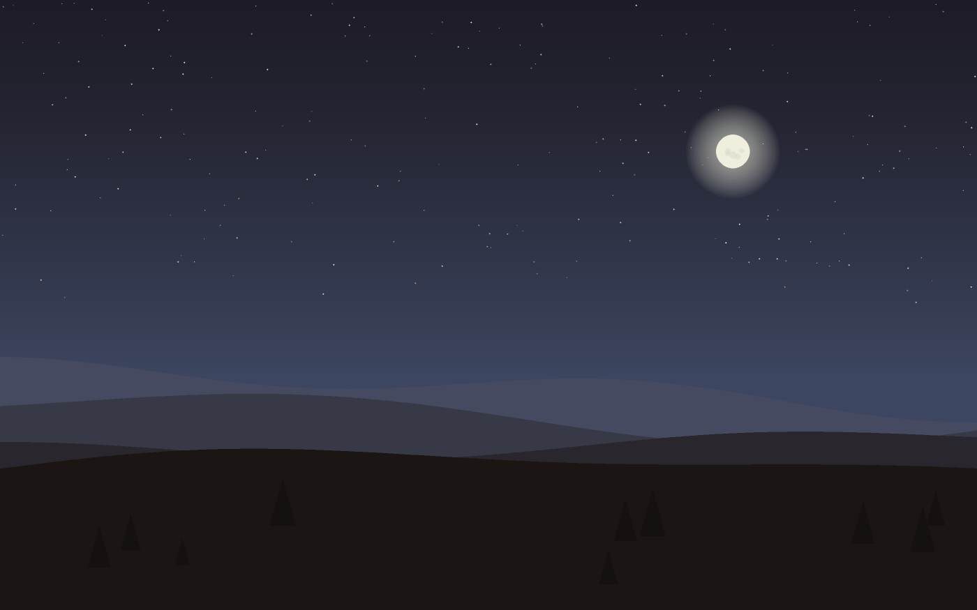 Illustrazione di un paesaggio