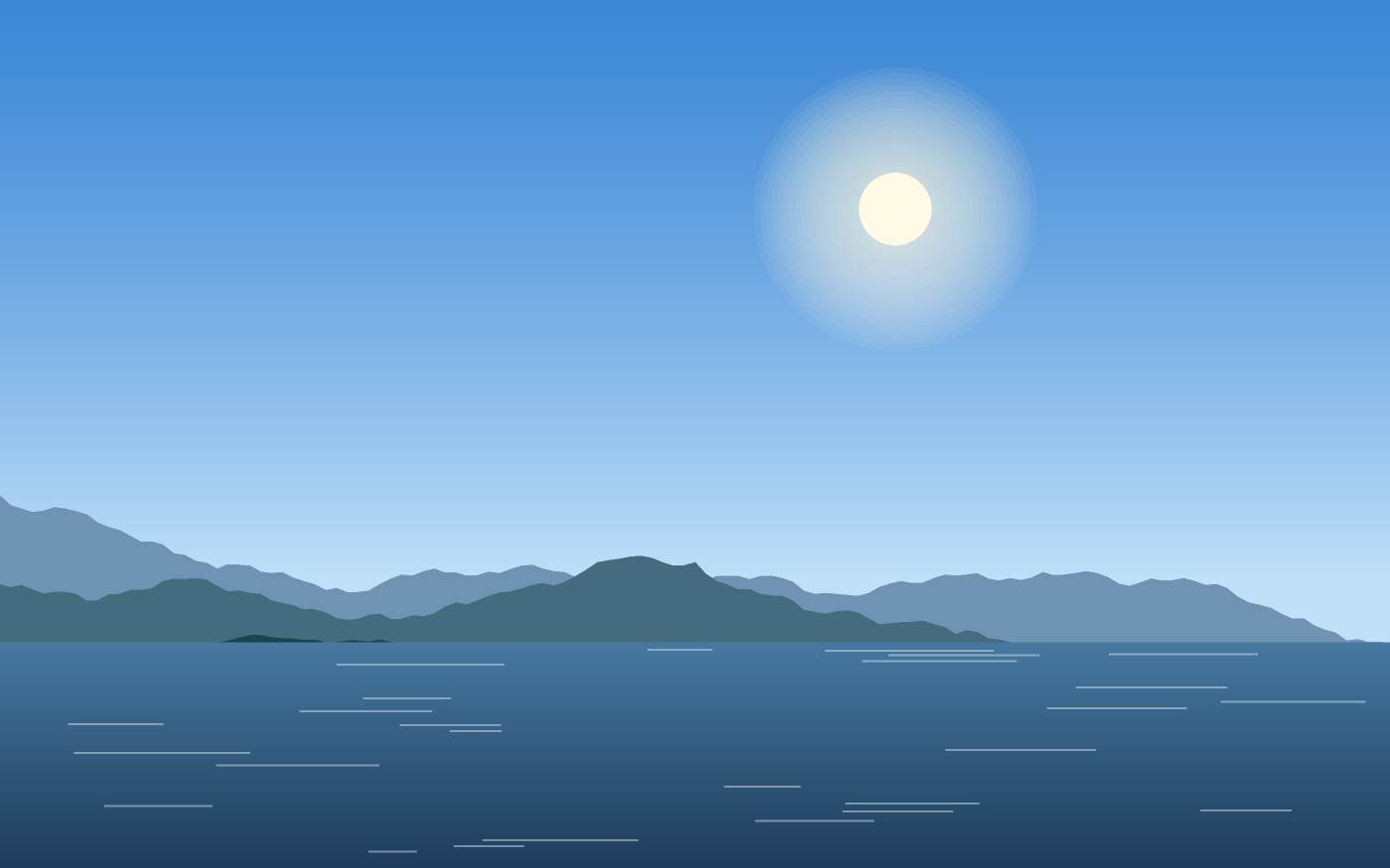 Landschapsillustratie