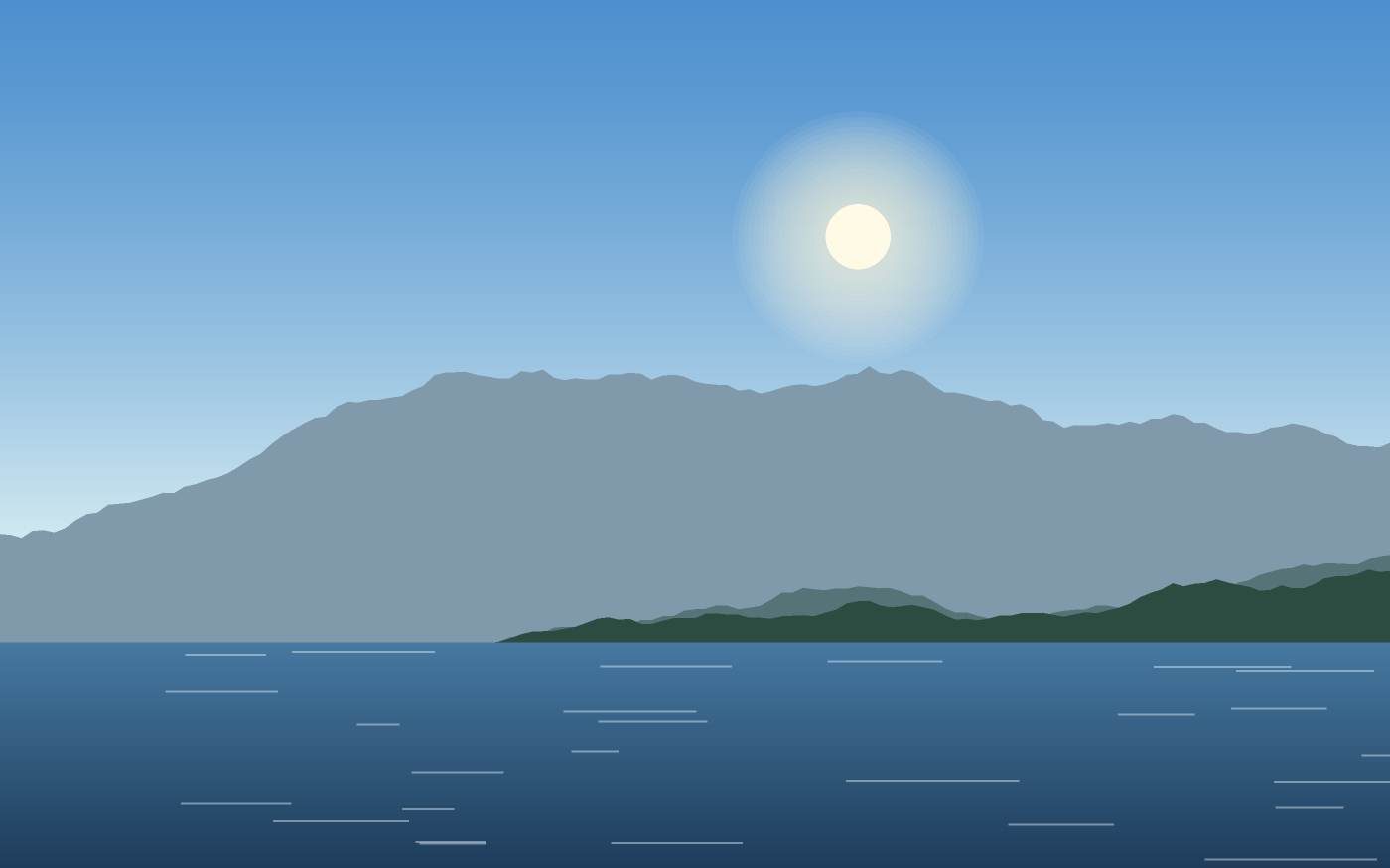 Landskapsillustration