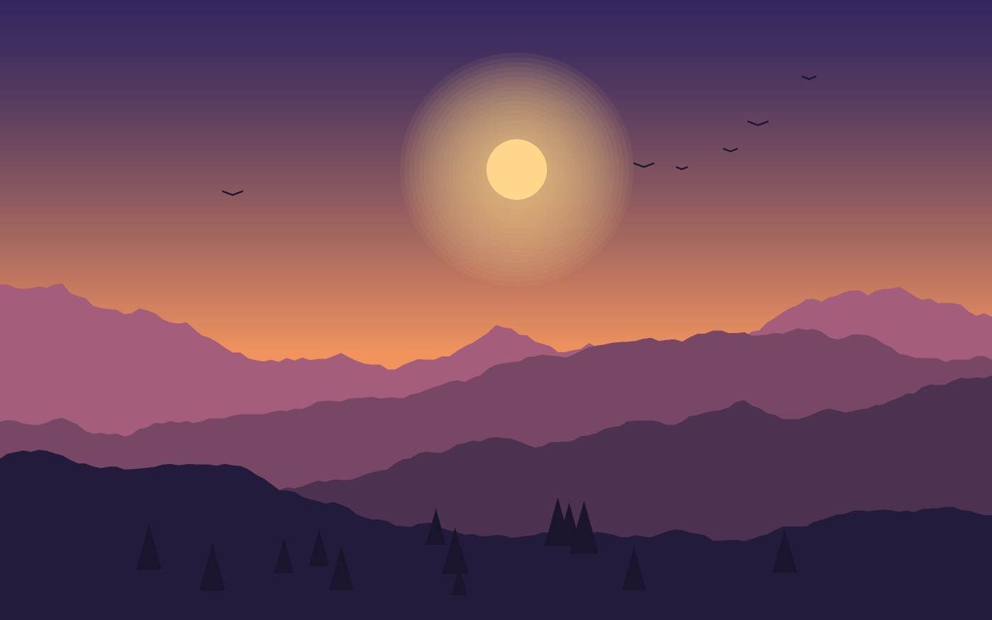 Landskapsillustration