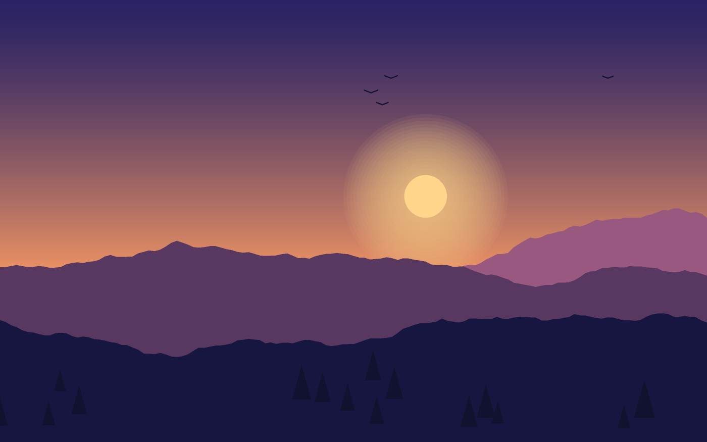 Landscape illustration